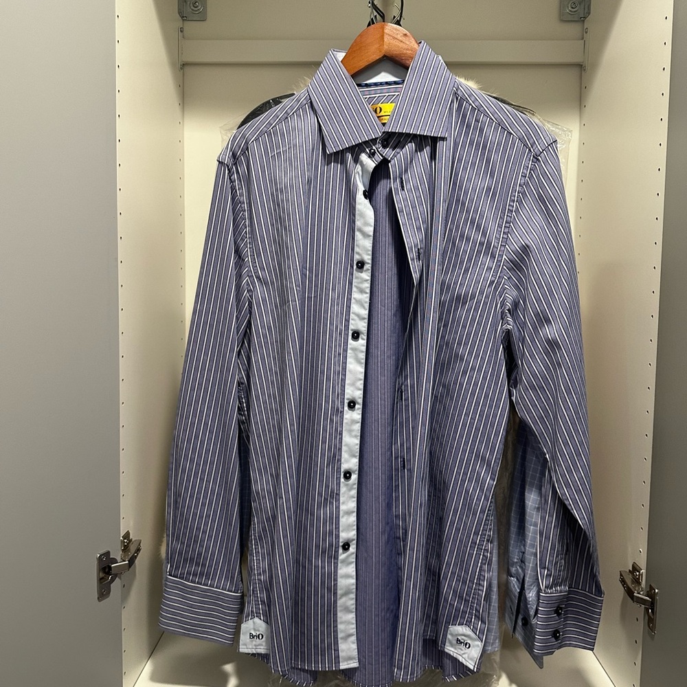 Bri O milano button down shirt